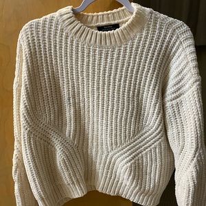Bershka White Sweater